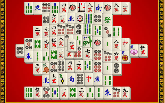 mahjong w wersji komputerowej